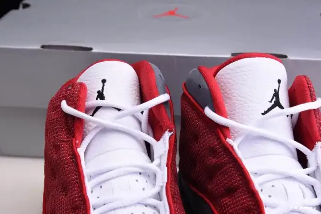 HYPE 414571-600 Jordan Air Red Gym Flint Retro Grey 13 0412